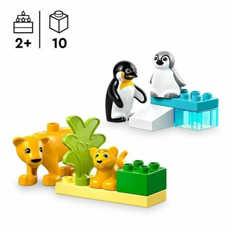 Escenario de juego LEGO DUPLO My Town con pingüinos