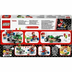 Juguetes construcción niños - Set LEGO Super Mario 72034 con Baby Mario y Luigi 2