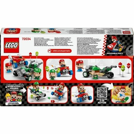 Bloques construcción infantiles LEGO Super Mario - Escenario de Mario Kart