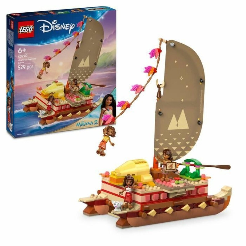 Juguetes construcción niños Lego Moana's Adventure Boat