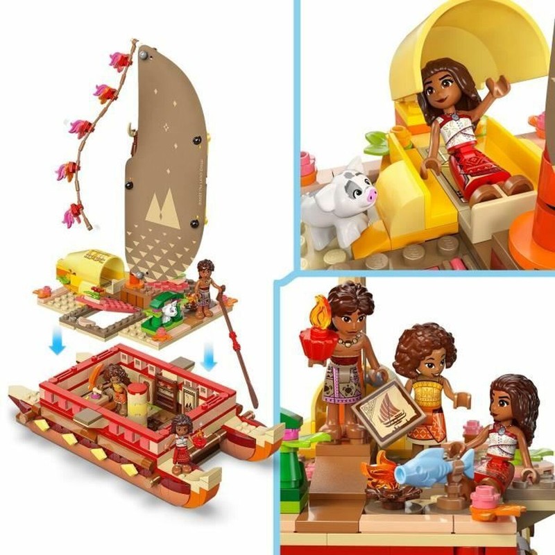 Bloques construcción infantiles Lego Moana