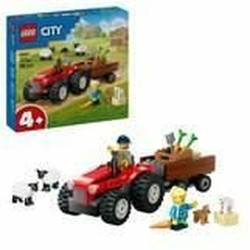Juguetes Construcción Niños LEGO City 60461 Tractor Agrícola Rojo