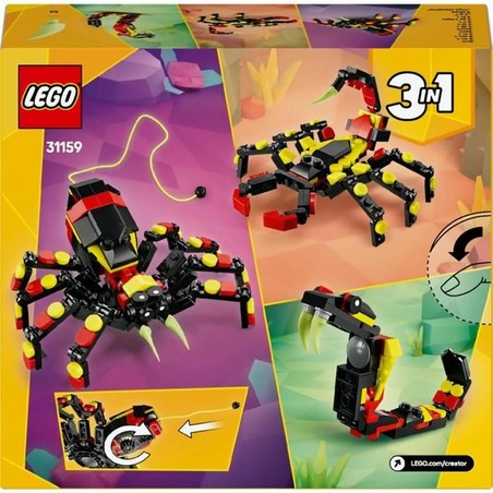 Bloques construcción infantiles LEGO Creator 3 en 1 camaleón