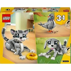 Juguetes construcción niños LEGO Creator 31163 Gato Juguetón 2