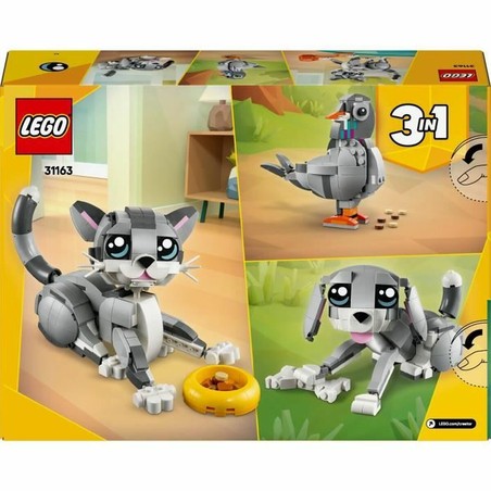 Bloques construcción infantiles LEGO Creator 3 en 1 montado
