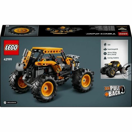 Bloques construcción infantiles LEGO Technic camión extraíble