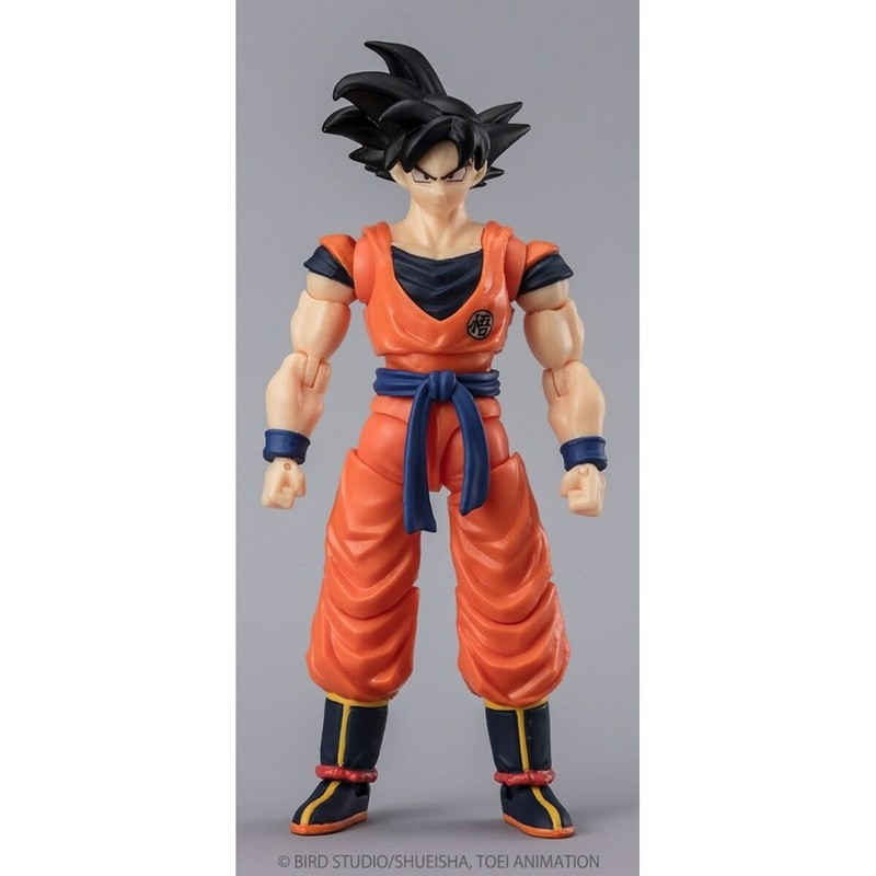Detalle de la figura articulada Son Goku para fans
