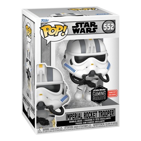 Coleccionables Funko: Imperial Rocket de plástico resistente y acabado premium