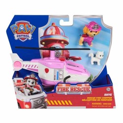 Paw Patrol helicóptero Skye con figura de acción