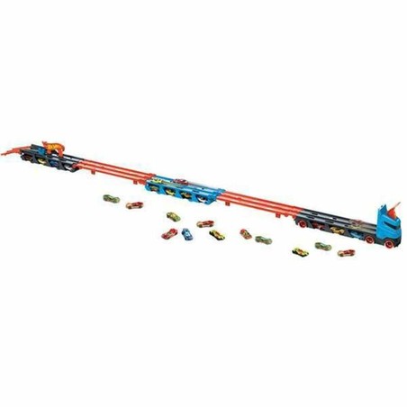 Pista de coches Mattel extendida para carreras emocionantes