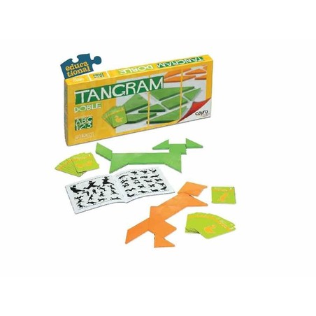 Juego Educativo Tangram Doble Cayro para Niños - Compra online en MegaJuguetes