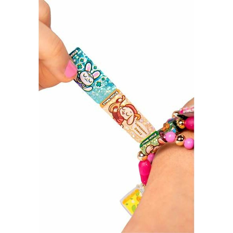 Kit manualidades infantil para diseñar pulseras creativas