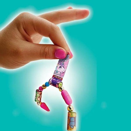 Set de creación de pulseras para niñas con cintas y accesorios