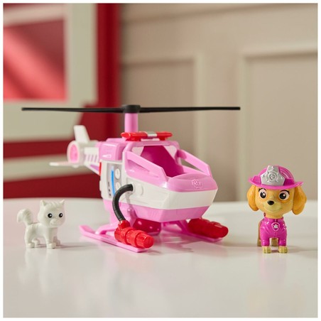 Paw Patrol helicóptero Skye, vista lateral