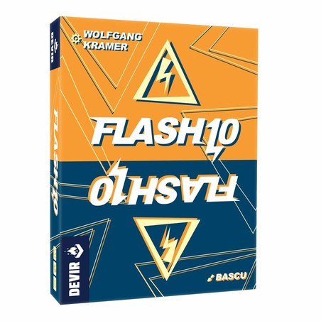 Juego de Mesa Flash 10 Devir, agilidad mental para niños