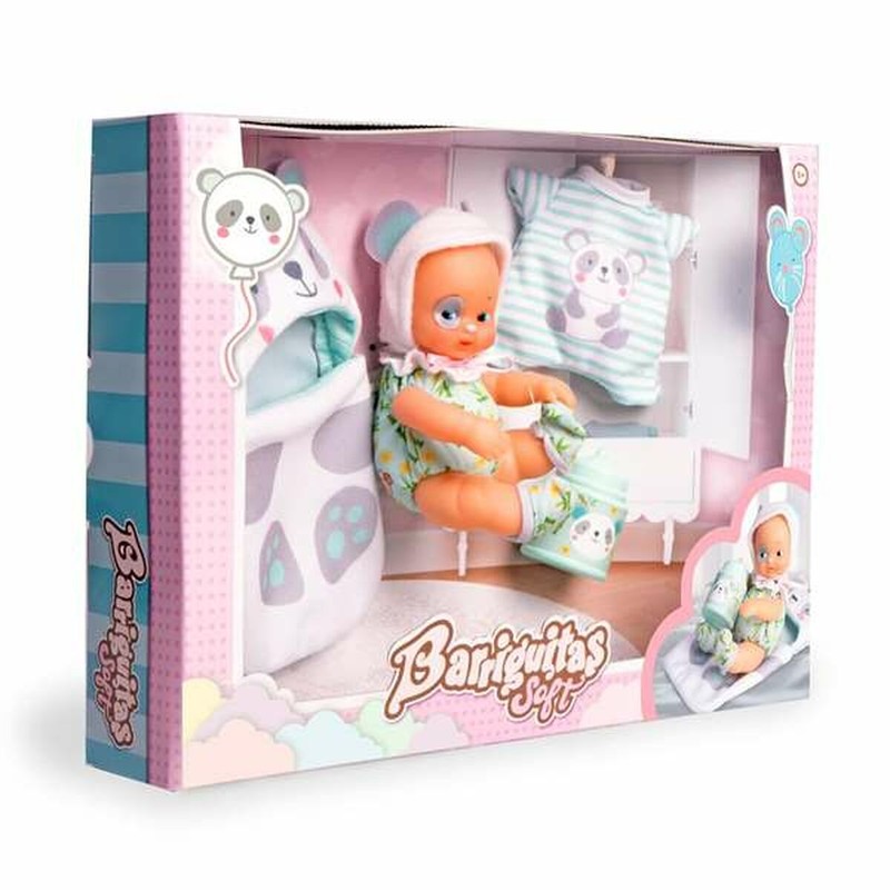 Bebé Soft Barriguitas con detalles en su carita, perfecto para niños