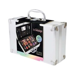 Set maquillaje infantil Bon Voyage con accesorios de belleza