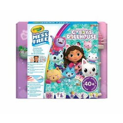 Manualidades niños: Juego Pinta y Colorea Gabby's Dollhouse con accesorios