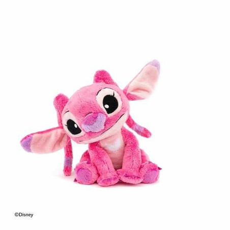 Comprar Stitch rosa: vista lateral del peluche de 25 cm.