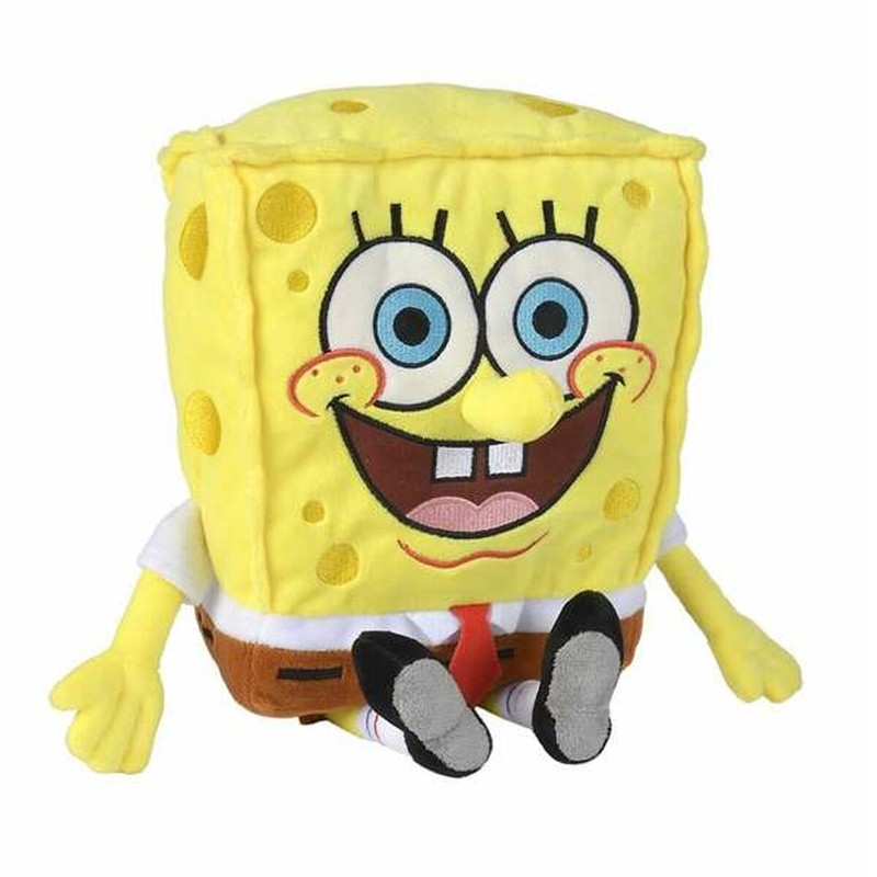 Peluche Bob Esponja 35 cm ideal para abrazar