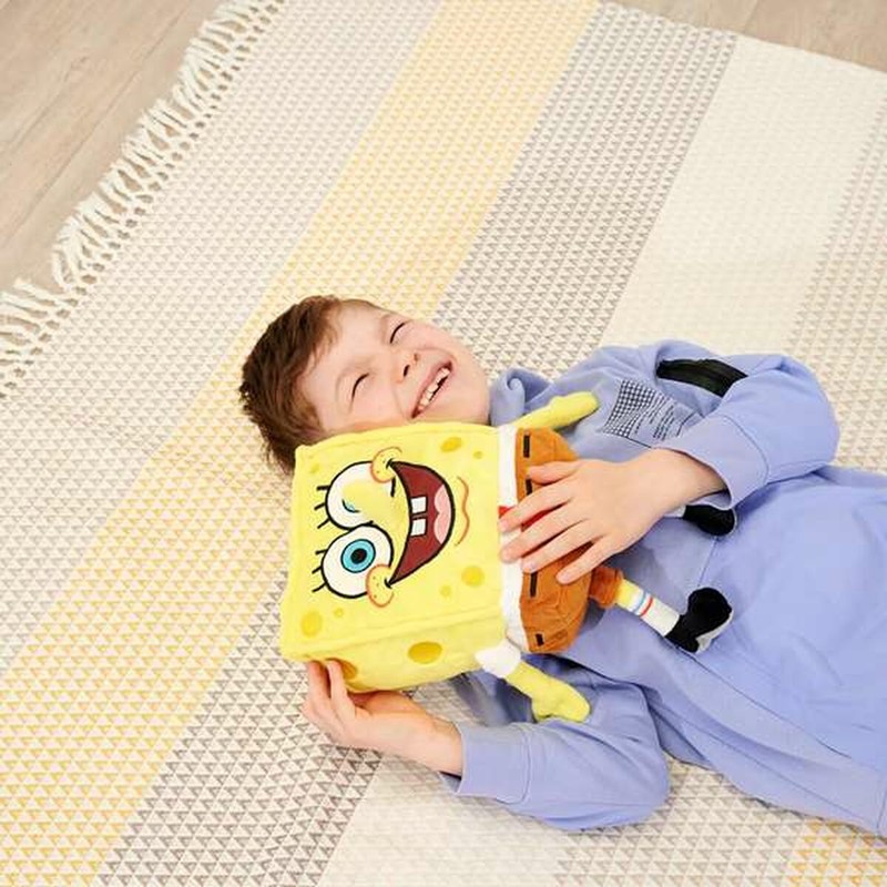 Muñeco Bob Esponja grande, juguete blandito infantil