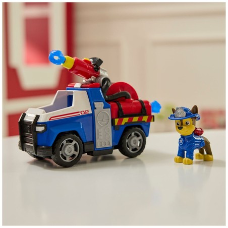 Set construcción 100 piezas (simbólico): Chase en misión de rescate con su equipo