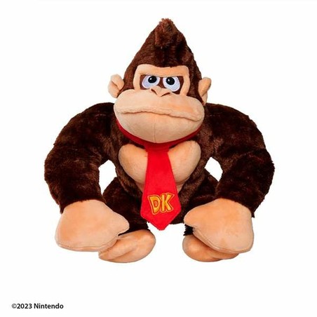 Muñeco Donkey Kong de felpa suave, ideal para abrazar