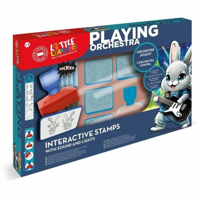 Set de sellos Multiprint para manualidades niños, estimula la creatividad