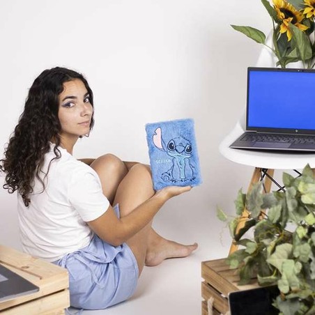 Cuaderno Stitch azul para proyectos con arcilla modelar niños