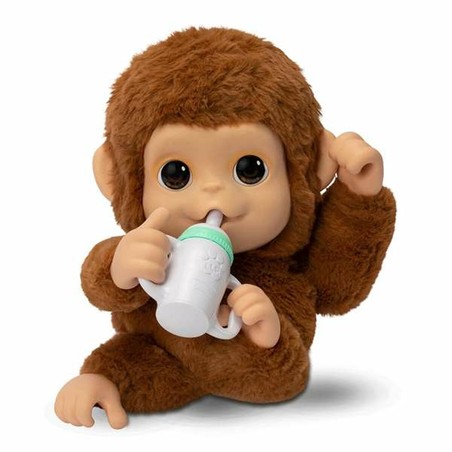 My Baby Monkey mostrando reacciones al tacto y movimientos