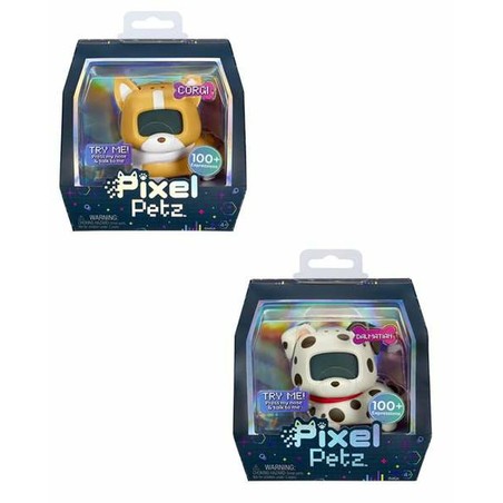 Mascota Interactiva MGA Pixel Petz en mano de niño jugando