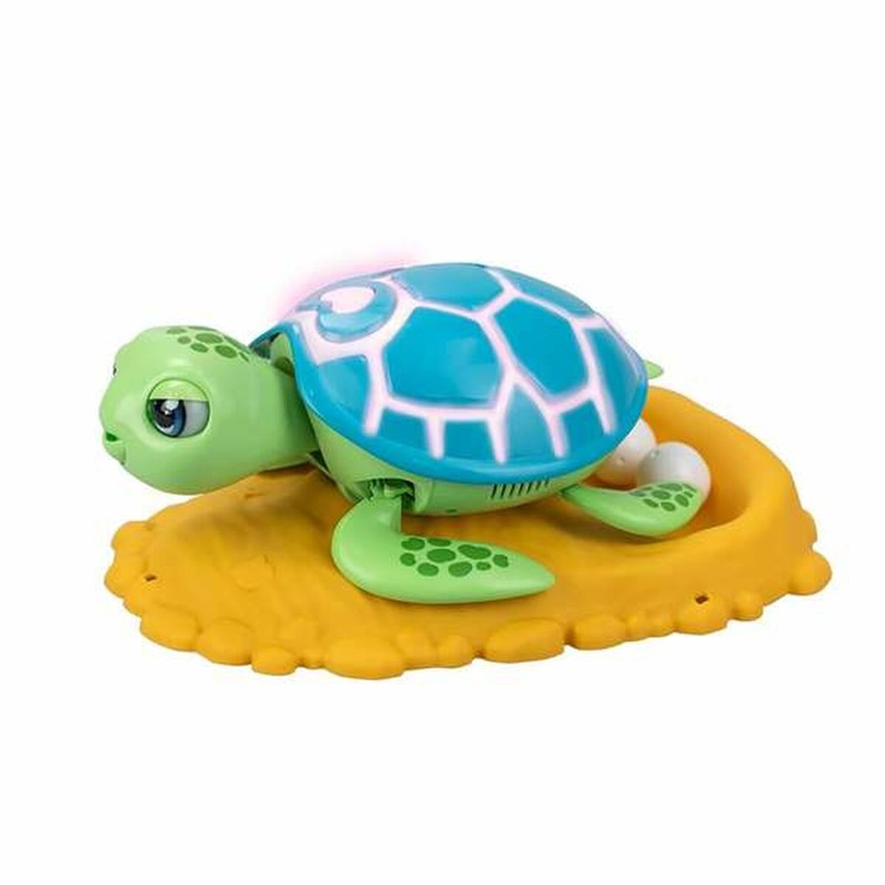 Tortuga de juguete con luz y sonido para desarrollo infantil