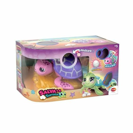 Mascota interactiva Bizak en su packaging original