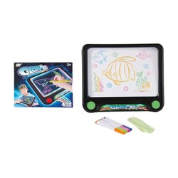 Pizarra mágica niños con dibujos de luz neón