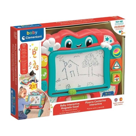 Juguete interactivo bebé Clementoni para aprendizaje temprano