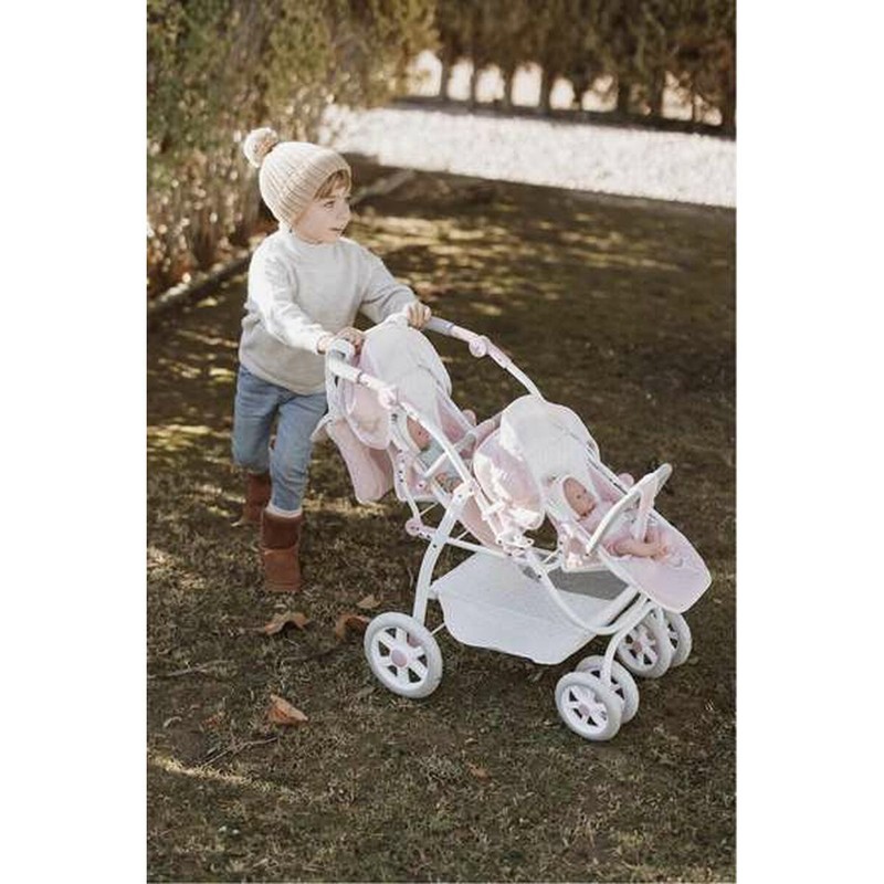 Cochecito de muñecas para niñas, diseño elegante