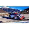 Coche teledirigido Scalextric Toyota Yaris WRC, listo para correr en tu pista de coches.