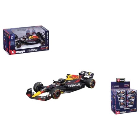 Coche Bburago F1 Red Bull Racing RB19 2023 a escala 1:43