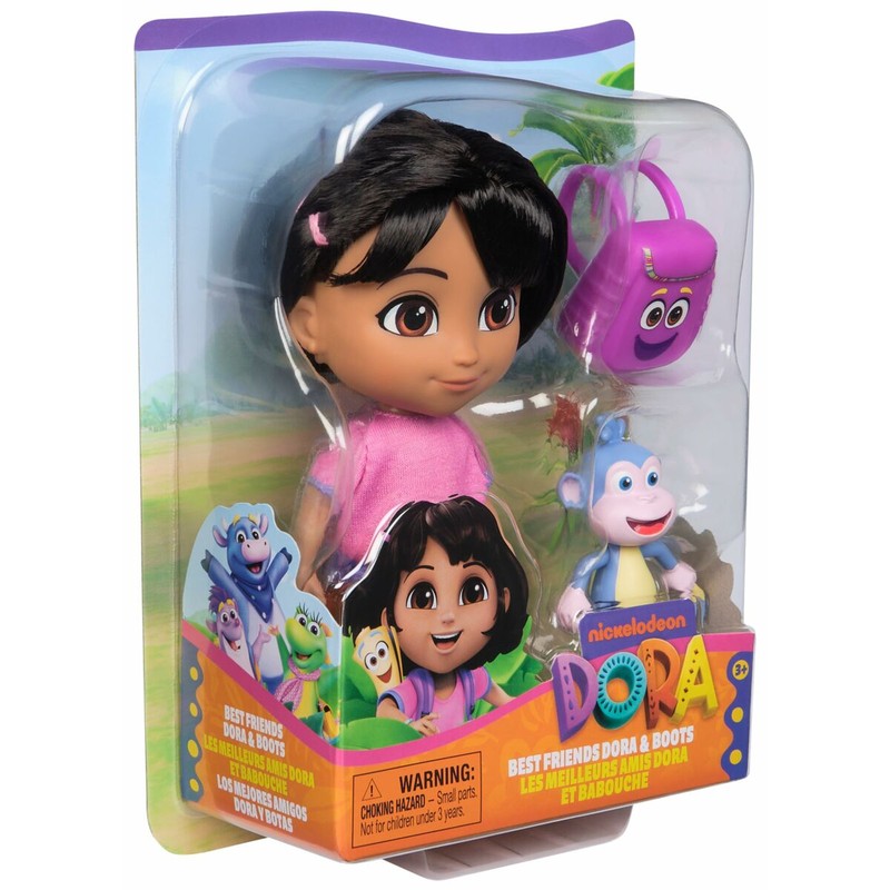 Embalaje del set de figura de acción Dora y Botas