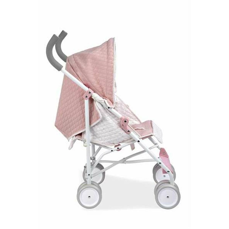 Muñeca en su silla de paseo Arias, lista para la aventura.