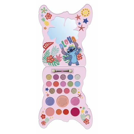 Set de maquillaje infantil seguro con diseño de Stitch