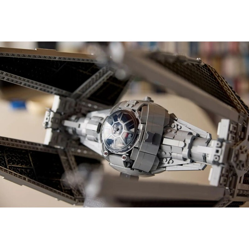 Componentes del coleccionable Lego adultos TIE Interceptor