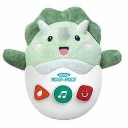 Peluche Musical Dinosaurio de 22 cm con luz y sonido para bebés