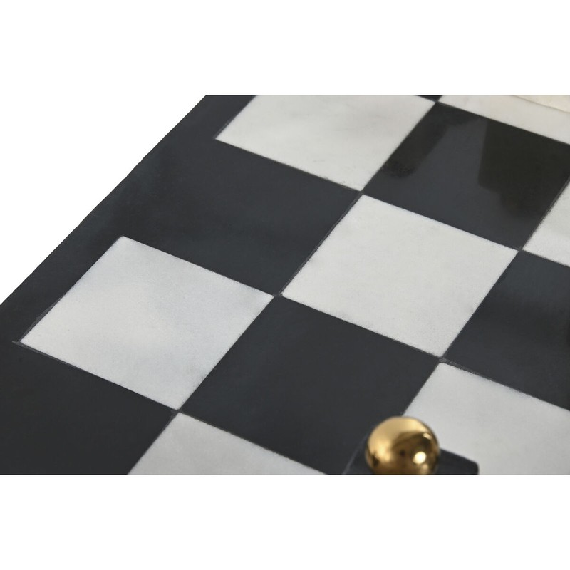 Piezas ajedrez acero y granito, ideal para coleccionistas y regalo elegante