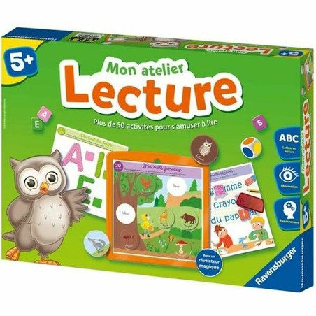 Juego Lectura Niños Ravensburger My Workshop Reading, caja y contenido