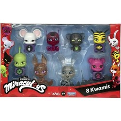 Figuras Kwamis Miraculous de Bandai, set coleccionable para niños.