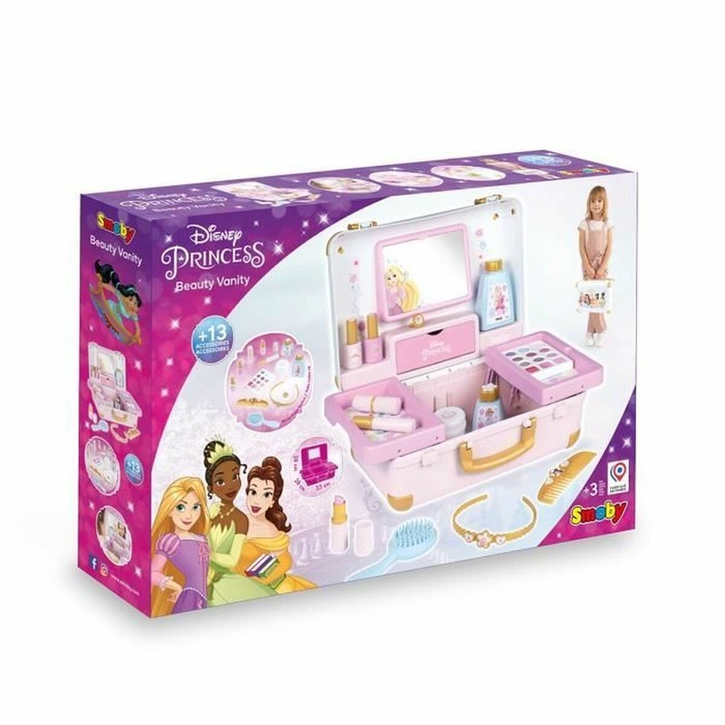 Set de Maquillaje Smoby: kit de belleza para niños. [set construcción educativo]