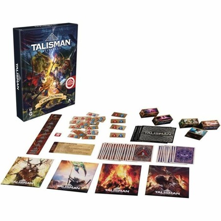 Juego de mesa educativo para desarrollar estrategia, vista de partida.