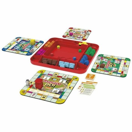 Tablero de Monopoly, un juego mesa para niños de 8 años en adelante