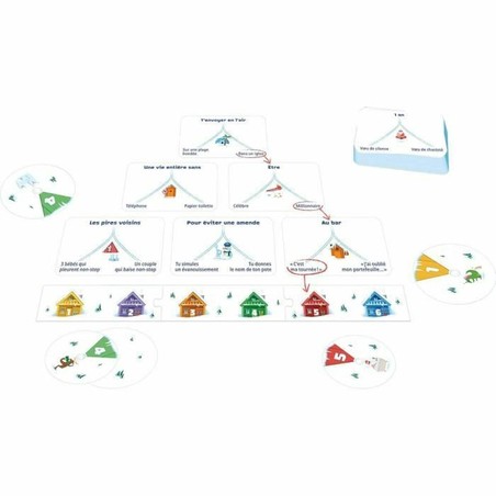 Juego mesa educativo estimula la mente infantil